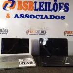 LOTE 035 - 02 NETBOOK’S MARCAS E MODELOS DIVERSOS. (NO ESTADO) ATENÇÃO! FAZER A VISITAÇÃO ANTES DE ARREMATAR, NÃO SABEMOS SE FUNCIONA. LEILÃO NÃO TEM GARANTIA E NEM DEVOLUÇÃO, SUJEITO A POSSÍVEIS AVARIAS VISÍVEIS/OCULTAS E/OU AUSÊNCIA DE COMPONENTES.
