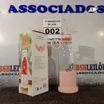 LOTE 002 - 01 LIQUIDIFICADOR PORTÁTIL. (NO ESTADO) ATENÇÃO! FAZER A VISITAÇÃO ANTES DE ARREMATAR, NÃO SABEMOS SE FUNCIONA. LEILÃO NÃO TEM GARANTIA E NEM DEVOLUÇÃO, SUJEITO A POSSÍVEIS AVARIAS VISÍVEIS/OCULTAS E/OU AUSÊNCIA DE COMPONENTES.
