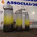 LOTE 016 - 01 KIT GARRAFA COM 03 PEÇAS. (NO ESTADO) ATENÇÃO! FAZER A VISITAÇÃO ANTES DE ARREMATAR, NÃO SABEMOS SE FUNCIONA. LEILÃO NÃO TEM GARANTIA E NEM DEVOLUÇÃO, SUJEITO A POSSÍVEIS AVARIAS VISÍVEIS/OCULTAS E/OU AUSÊNCIA DE COMPONENTES.