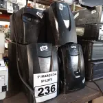 LOTE 236 - 04 NOBREAKS MARCAS SMS MODELOS DIVERSOS. (NO ESTADO) ATENÇÃO! FAZER A VISITAÇÃO ANTES DE ARREMATAR, NÃO SABEMOS SE FUNCIONA. LEILÃO NÃO TEM GARANTIA E NEM DEVOLUÇÃO, SUJEITO A POSSÍVEIS AVARIAS VISÍVEIS/OCULTAS E/OU AUSÊNCIA DE COMPONENTES.