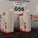 LOTE 056 - 02 CARREGADORES USB TIPO “C”. (NO ESTADO) ATENÇÃO! FAZER A VISITAÇÃO ANTES DE ARREMATAR, NÃO SABEMOS SE FUNCIONA. LEILÃO NÃO TEM GARANTIA E NEM DEVOLUÇÃO, SUJEITO A POSSÍVEIS AVARIAS VISÍVEIS/OCULTAS E/OU AUSÊNCIA DE COMPONENTES.