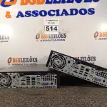 LOTE 514 - 02 MINIS PC MARCA HP. (NO ESTADO) ATENÇÃO! FAZER A VISITAÇÃO ANTES DE ARREMATAR, NÃO SABEMOS SE FUNCIONA. LEILÃO NÃO TEM GARANTIA E NEM DEVOLUÇÃO, SUJEITO A POSSÍVEIS AVARIAS VISÍVEIS/OCULTAS E/OU AUSÊNCIA DE COMPONENTES.