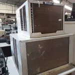 LOTE 266 - 02 AR-CONDICIONADO DE EMBUTIR. (NO ESTADO) ATENÇÃO! FAZER A VISITAÇÃO ANTES DE ARREMATAR, NÃO SABEMOS SE FUNCIONA. LEILÃO NÃO TEM GARANTIA E NEM DEVOLUÇÃO, SUJEITO A POSSÍVEIS AVARIAS VISÍVEIS/OCULTAS E/OU AUSÊNCIA DE COMPONENTES.