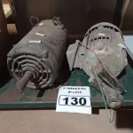 LOTE 130 - 02 MOTORES ELÉTRICOS MARCAS E MODELOS DIVERSOS. (NO ESTADO) ATENÇÃO! FAZER A VISITAÇÃO ANTES DE ARREMATAR, NÃO SABEMOS SE FUNCIONA. LEILÃO NÃO TEM GARANTIA E NEM DEVOLUÇÃO, SUJEITO A POSSÍVEIS AVARIAS VISÍVEIS/OCULTAS E/OU AUSÊNCIA DE COMPONENTES.