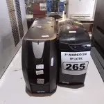 LOTE 265 - 02 NOBREAKS MARCAS SMS MODELOS DIVERSOS. (NO ESTADO) ATENÇÃO! FAZER A VISITAÇÃO ANTES DE ARREMATAR, NÃO SABEMOS SE FUNCIONA. LEILÃO NÃO TEM GARANTIA E NEM DEVOLUÇÃO, SUJEITO A POSSÍVEIS AVARIAS VISÍVEIS/OCULTAS E/OU AUSÊNCIA DE COMPONENTES.