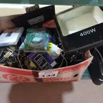 LOTE 134 - 01 LOTE COM MATERIAIS DIVERSOS. (NO ESTADO) ATENÇÃO! FAZER A VISITAÇÃO ANTES DE ARREMATAR, NÃO SABEMOS SE FUNCIONA. LEILÃO NÃO TEM GARANTIA E NEM DEVOLUÇÃO, SUJEITO A POSSÍVEIS AVARIAS VISÍVEIS/OCULTAS E/OU AUSÊNCIA DE COMPONENTES.