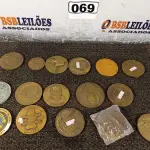 LOTE 069 - 01 LOTE COM VÁRIAS MEDALHAS COMEMORATIVAS DIVERSAS. (NO ESTADO) ATENÇÃO! FAZER A VISITAÇÃO ANTES DE ARREMATAR, NÃO SABEMOS SE FUNCIONA. LEILÃO NÃO TEM GARANTIA E NEM DEVOLUÇÃO, SUJEITO A POSSÍVEIS AVARIAS VISÍVEIS/OCULTAS E/OU AUSÊNCIA DE COMPONENTES.