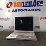 LOTE 100 - 01 NOTEBOOK MARCA COMPAC. (NO ESTADO) ATENÇÃO! FAZER A VISITAÇÃO ANTES DE ARREMATAR, NÃO SABEMOS SE FUNCIONA. LEILÃO NÃO TEM GARANTIA E NEM DEVOLUÇÃO, SUJEITO A POSSÍVEIS AVARIAS VISÍVEIS/OCULTAS E/OU AUSÊNCIA DE COMPONENTES.