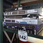 LOTE 142 - 01 MODULADOR E 05 SWITCHES MARCAS E MODELOS DIVERSOS. (NO ESTADO) ATENÇÃO! FAZER A VISITAÇÃO ANTES DE ARREMATAR, NÃO SABEMOS SE FUNCIONA. LEILÃO NÃO TEM GARANTIA E NEM DEVOLUÇÃO, SUJEITO A POSSÍVEIS AVARIAS VISÍVEIS/OCULTAS E/OU AUSÊNCIA DE COMPONENTES.