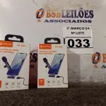 LOTE 033 - 02 MICROFONES DE LAPELA. (NO ESTADO) ATENÇÃO! FAZER A VISITAÇÃO ANTES DE ARREMATAR, NÃO SABEMOS SE FUNCIONA. LEILÃO NÃO TEM GARANTIA E NEM DEVOLUÇÃO, SUJEITO A POSSÍVEIS AVARIAS VISÍVEIS/OCULTAS E/OU AUSÊNCIA DE COMPONENTES.