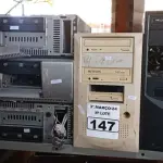 LOTE 147 - 05 CPU’S MARCAS E MODELOS DIVERSOS PARA RETIRADA DE PEÇAS. (NO ESTADO) ATENÇÃO! FAZER A VISITAÇÃO ANTES DE ARREMATAR, NÃO SABEMOS SE FUNCIONA. LEILÃO NÃO TEM GARANTIA E NEM DEVOLUÇÃO, SUJEITO A POSSÍVEIS AVARIAS VISÍVEIS/OCULTAS E/OU AUSÊNCIA DE COMPONENTES.