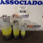 LOTE 016 - 01 KIT GARRAFA COM 03 PEÇAS. (NO ESTADO) ATENÇÃO! FAZER A VISITAÇÃO ANTES DE ARREMATAR, NÃO SABEMOS SE FUNCIONA. LEILÃO NÃO TEM GARANTIA E NEM DEVOLUÇÃO, SUJEITO A POSSÍVEIS AVARIAS VISÍVEIS/OCULTAS E/OU AUSÊNCIA DE COMPONENTES.