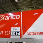 LOTE 117 - 01 MOTOSERRA BMT52A SABRE 18” BRANCO. (NO ESTADO) ATENÇÃO! FAZER A VISITAÇÃO ANTES DE ARREMATAR, NÃO SABEMOS SE FUNCIONA. LEILÃO NÃO TEM GARANTIA E NEM DEVOLUÇÃO, SUJEITO A POSSÍVEIS AVARIAS VISÍVEIS/OCULTAS E/OU AUSÊNCIA DE COMPONENTES.