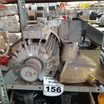 LOTE 156 - 01 MOTOR ELÉTRICO E 01 PROTETOR DE DISCO PARA POLICORTE. (NO ESTADO) ATENÇÃO! FAZER A VISITAÇÃO ANTES DE ARREMATAR, NÃO SABEMOS SE FUNCIONA. LEILÃO NÃO TEM GARANTIA E NEM DEVOLUÇÃO, SUJEITO A POSSÍVEIS AVARIAS VISÍVEIS/OCULTAS E/OU AUSÊNCIA DE COMPONENTES.