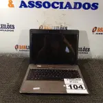 LOTE 104 - 01 NOTEBOOK MARCA VECTOR. (NO ESTADO) ATENÇÃO! FAZER A VISITAÇÃO ANTES DE ARREMATAR, NÃO SABEMOS SE FUNCIONA. LEILÃO NÃO TEM GARANTIA E NEM DEVOLUÇÃO, SUJEITO A POSSÍVEIS AVARIAS VISÍVEIS/OCULTAS E/OU AUSÊNCIA DE COMPONENTES.