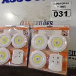 LOTE 031 - 02 KIT’S DE LÂMPADAS DE LED COM CONTROLE REMOTO. (NO ESTADO) ATENÇÃO! FAZER A VISITAÇÃO ANTES DE ARREMATAR, NÃO SABEMOS SE FUNCIONA. LEILÃO NÃO TEM GARANTIA E NEM DEVOLUÇÃO, SUJEITO A POSSÍVEIS AVARIAS VISÍVEIS/OCULTAS E/OU AUSÊNCIA DE COMPONENTES.
