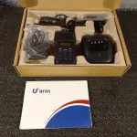 LOTE 017 - 01 RÁDIO COMUNICADOR. (NO ESTADO) ATENÇÃO! FAZER A VISITAÇÃO ANTES DE ARREMATAR, NÃO SABEMOS SE FUNCIONA. LEILÃO NÃO TEM GARANTIA E NEM DEVOLUÇÃO, SUJEITO A POSSÍVEIS AVARIAS VISÍVEIS/OCULTAS E/OU AUSÊNCIA DE COMPONENTES.