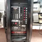 LOTE 205 - 01 CAIXA DE SOM AMPLIFICADA MARCA TRC. (NO ESTADO) ATENÇÃO! FAZER A VISITAÇÃO ANTES DE ARREMATAR, NÃO SABEMOS SE FUNCIONA. LEILÃO NÃO TEM GARANTIA E NEM DEVOLUÇÃO, SUJEITO A POSSÍVEIS AVARIAS VISÍVEIS/OCULTAS E/OU AUSÊNCIA DE COMPONENTES.