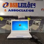 LOTE 091 - 02 NOTEBOOK’S MEGATRON. (NO ESTADO) ATENÇÃO! FAZER A VISITAÇÃO ANTES DE ARREMATAR, NÃO SABEMOS SE FUNCIONA. LEILÃO NÃO TEM GARANTIA E NEM DEVOLUÇÃO, SUJEITO A POSSÍVEIS AVARIAS VISÍVEIS/OCULTAS E/OU AUSÊNCIA DE COMPONENTES.
