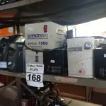LOTE 168 - 05 TRANSFORMADORES E 03 ESTABILIZADORES MARCAS E MODELOS DIVERSOS. (NO ESTADO) ATENÇÃO! FAZER A VISITAÇÃO ANTES DE ARREMATAR, NÃO SABEMOS SE FUNCIONA. LEILÃO NÃO TEM GARANTIA E NEM DEVOLUÇÃO, SUJEITO A POSSÍVEIS AVARIAS VISÍVEIS/OCULTAS E/OU AUSÊNCIA DE COMPONENTES.