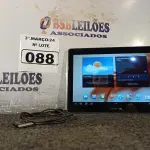 LOTE 088 - 01 TABLET SAMSUNG TAB2 TELA 10” COM CABO. (NO ESTADO) ATENÇÃO! FAZER A VISITAÇÃO ANTES DE ARREMATAR, NÃO SABEMOS SE FUNCIONA. LEILÃO NÃO TEM GARANTIA E NEM DEVOLUÇÃO, SUJEITO A POSSÍVEIS AVARIAS VISÍVEIS/OCULTAS E/OU AUSÊNCIA DE COMPONENTES.