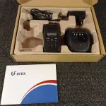 LOTE 038 - 01 RÁDIO COMUNICADOR. (NO ESTADO) ATENÇÃO! FAZER A VISITAÇÃO ANTES DE ARREMATAR, NÃO SABEMOS SE FUNCIONA. LEILÃO NÃO TEM GARANTIA E NEM DEVOLUÇÃO, SUJEITO A POSSÍVEIS AVARIAS VISÍVEIS/OCULTAS E/OU AUSÊNCIA DE COMPONENTES.