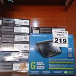 LOTE 219 - 12 ROTEADORES CISCO WRT54G2. (NO ESTADO) ATENÇÃO! FAZER A VISITAÇÃO ANTES DE ARREMATAR, NÃO SABEMOS SE FUNCIONA. LEILÃO NÃO TEM GARANTIA E NEM DEVOLUÇÃO, SUJEITO A POSSÍVEIS AVARIAS VISÍVEIS/OCULTAS E/OU AUSÊNCIA DE COMPONENTES.