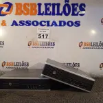 LOTE 517 - 02 MINIS PC MARCA HP. (NO ESTADO) ATENÇÃO! FAZER A VISITAÇÃO ANTES DE ARREMATAR, NÃO SABEMOS SE FUNCIONA. LEILÃO NÃO TEM GARANTIA E NEM DEVOLUÇÃO, SUJEITO A POSSÍVEIS AVARIAS VISÍVEIS/OCULTAS E/OU AUSÊNCIA DE COMPONENTES.