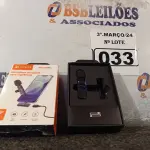 LOTE 033 - 02 MICROFONES DE LAPELA. (NO ESTADO) ATENÇÃO! FAZER A VISITAÇÃO ANTES DE ARREMATAR, NÃO SABEMOS SE FUNCIONA. LEILÃO NÃO TEM GARANTIA E NEM DEVOLUÇÃO, SUJEITO A POSSÍVEIS AVARIAS VISÍVEIS/OCULTAS E/OU AUSÊNCIA DE COMPONENTES.