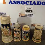 LOTE 083 - 01 LOTE COM OBJETOS DECORATIVOS DIVERSOS. (NO ESTADO) ATENÇÃO! FAZER A VISITAÇÃO ANTES DE ARREMATAR, NÃO SABEMOS SE FUNCIONA. LEILÃO NÃO TEM GARANTIA E NEM DEVOLUÇÃO, SUJEITO A POSSÍVEIS AVARIAS VISÍVEIS/OCULTAS E/OU AUSÊNCIA DE COMPONENTES.