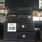 LOTE 238 - 04 CPU’S E 01 ALL IN ONE MARCAS E MODELOS DIVERSOS PARA RETIRADA DE PEÇAS. (NO ESTADO) ATENÇÃO! FAZER A VISITAÇÃO ANTES DE ARREMATAR, NÃO SABEMOS SE FUNCIONA. LEILÃO NÃO TEM GARANTIA E NEM DEVOLUÇÃO, SUJEITO A POSSÍVEIS AVARIAS VISÍVEIS/OCULTAS E/OU AUSÊNCIA DE COMPONENTES.