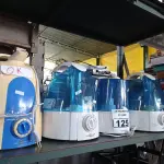 LOTE 125 - 04 UMIDIFICADORES DE AR MARCAS E MODELOS DIVERSOS. (NO ESTADO) ATENÇÃO! FAZER A VISITAÇÃO ANTES DE ARREMATAR, NÃO SABEMOS SE FUNCIONA. LEILÃO NÃO TEM GARANTIA E NEM DEVOLUÇÃO, SUJEITO A POSSÍVEIS AVARIAS VISÍVEIS/OCULTAS E/OU AUSÊNCIA DE COMPONENTES.