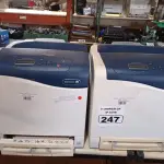 LOTE 247 - 06 IMPRESSORAS MARCAS E MODELOS DIVERSOS PARA RETIRADA DE PEÇAS. (NO ESTADO) ATENÇÃO! FAZER A VISITAÇÃO ANTES DE ARREMATAR, NÃO SABEMOS SE FUNCIONA. LEILÃO NÃO TEM GARANTIA E NEM DEVOLUÇÃO, SUJEITO A POSSÍVEIS AVARIAS VISÍVEIS/OCULTAS E/OU AUSÊNCIA DE COMPONENTES.