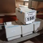 LOTE 158 - 04 IMPRESSORAS DE CUPOM. (NO ESTADO) ATENÇÃO! FAZER A VISITAÇÃO ANTES DE ARREMATAR, NÃO SABEMOS SE FUNCIONA. LEILÃO NÃO TEM GARANTIA E NEM DEVOLUÇÃO, SUJEITO A POSSÍVEIS AVARIAS VISÍVEIS/OCULTAS E/OU AUSÊNCIA DE COMPONENTES.