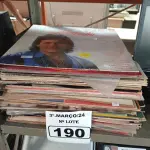 LOTE 190 - 01 LOTE COM VÁRIOS DISCOS DE VINIL. (NO ESTADO) ATENÇÃO! FAZER A VISITAÇÃO ANTES DE ARREMATAR, NÃO SABEMOS SE FUNCIONA. LEILÃO NÃO TEM GARANTIA E NEM DEVOLUÇÃO, SUJEITO A POSSÍVEIS AVARIAS VISÍVEIS/OCULTAS E/OU AUSÊNCIA DE COMPONENTES.