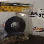 LOTE 074 - 01 CINTA PARA AMARRAÇÃO DE CARGA ENC 1JG 3,0T/1,5T VONDER. (NO ESTADO) ATENÇÃO! FAZER A VISITAÇÃO ANTES DE ARREMATAR, NÃO SABEMOS SE FUNCIONA. LEILÃO NÃO TEM GARANTIA E NEM DEVOLUÇÃO, SUJEITO A POSSÍVEIS AVARIAS VISÍVEIS/OCULTAS E/OU AUSÊNCIA DE COMPONENTES.