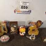 LOTE 059 - 01 LOTE COM ENFEITES DIVERSOS. (NO ESTADO) ATENÇÃO! FAZER A VISITAÇÃO ANTES DE ARREMATAR, NÃO SABEMOS SE FUNCIONA. LEILÃO NÃO TEM GARANTIA E NEM DEVOLUÇÃO, SUJEITO A POSSÍVEIS AVARIAS VISÍVEIS/OCULTAS E/OU AUSÊNCIA DE COMPONENTES.