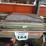 LOTE 164 - 01 LOTE COM VÁRIOS DISCOS DE VINIL. (NO ESTADO) ATENÇÃO! FAZER A VISITAÇÃO ANTES DE ARREMATAR, NÃO SABEMOS SE FUNCIONA. LEILÃO NÃO TEM GARANTIA E NEM DEVOLUÇÃO, SUJEITO A POSSÍVEIS AVARIAS VISÍVEIS/OCULTAS E/OU AUSÊNCIA DE COMPONENTES.