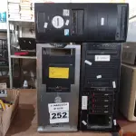 LOTE 252 - 03 CPU’S MARCAS E MODELOS DIVERSOS PARA RETIRADA DE PEÇAS. (NO ESTADO) ATENÇÃO! FAZER A VISITAÇÃO ANTES DE ARREMATAR, NÃO SABEMOS SE FUNCIONA. LEILÃO NÃO TEM GARANTIA E NEM DEVOLUÇÃO, SUJEITO A POSSÍVEIS AVARIAS VISÍVEIS/OCULTAS E/OU AUSÊNCIA DE COMPONENTES.