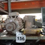 LOTE 156 - 01 MOTOR ELÉTRICO E 01 PROTETOR DE DISCO PARA POLICORTE. (NO ESTADO) ATENÇÃO! FAZER A VISITAÇÃO ANTES DE ARREMATAR, NÃO SABEMOS SE FUNCIONA. LEILÃO NÃO TEM GARANTIA E NEM DEVOLUÇÃO, SUJEITO A POSSÍVEIS AVARIAS VISÍVEIS/OCULTAS E/OU AUSÊNCIA DE COMPONENTES.