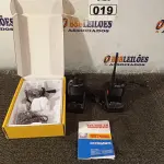 LOTE 019 - 01 RÁDIO COMUNICADOR BAOFENG VHF/UHF. (NO ESTADO) ATENÇÃO! FAZER A VISITAÇÃO ANTES DE ARREMATAR, NÃO SABEMOS SE FUNCIONA. LEILÃO NÃO TEM GARANTIA E NEM DEVOLUÇÃO, SUJEITO A POSSÍVEIS AVARIAS VISÍVEIS/OCULTAS E/OU AUSÊNCIA DE COMPONENTES.