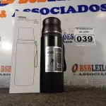 LOTE 039 - 01 GARRAFA TÉRMICA 800ML. (NO ESTADO) ATENÇÃO! FAZER A VISITAÇÃO ANTES DE ARREMATAR, NÃO SABEMOS SE FUNCIONA. LEILÃO NÃO TEM GARANTIA E NEM DEVOLUÇÃO, SUJEITO A POSSÍVEIS AVARIAS VISÍVEIS/OCULTAS E/OU AUSÊNCIA DE COMPONENTES.