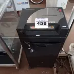 LOTE 458 - 01 FRAGMENTADORA DE PAPEL. (NO ESTADO) ATENÇÃO! FAZER A VISITAÇÃO ANTES DE ARREMATAR, NÃO SABEMOS SE FUNCIONA. LEILÃO NÃO TEM GARANTIA E NEM DEVOLUÇÃO, SUJEITO A POSSÍVEIS AVARIAS VISÍVEIS/OCULTAS E/OU AUSÊNCIA DE COMPONENTES.