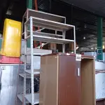 LOTE 495 - 02 ESTANTES DE AÇO E 01 ARQUIVO INCOMPLETO. (NO ESTADO) ATENÇÃO! FAZER A VISITAÇÃO ANTES DE ARREMATAR, NÃO SABEMOS SE FUNCIONA. LEILÃO NÃO TEM GARANTIA E NEM DEVOLUÇÃO, SUJEITO A POSSÍVEIS AVARIAS VISÍVEIS/OCULTAS E/OU AUSÊNCIA DE COMPONENTES.