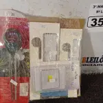 LOTE 357 - 01 POWER BANK, 01 LUMINÁRIA DE LED E 01 MEDIDOR DE PH/UMIDADE. (NO ESTADO) ATENÇÃO! FAZER A VISITAÇÃO ANTES DE ARREMATAR, NÃO SABEMOS SE FUNCIONA. LEILÃO NÃO TEM GARANTIA E NEM DEVOLUÇÃO, SUJEITO A POSSÍVEIS AVARIAS VISÍVEIS/OCULTAS E/OU AUSÊNCIA DE COMPONENTES.