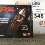 LOTE 348 - 01 PARAFUSADEIRA SKIL 3.6V BRCH 220V. (NOVO). (NO ESTADO) ATENÇÃO! FAZER A VISITAÇÃO ANTES DE ARREMATAR, NÃO SABEMOS SE FUNCIONA. LEILÃO NÃO TEM GARANTIA E NEM DEVOLUÇÃO, SUJEITO A POSSÍVEIS AVARIAS VISÍVEIS/OCULTAS E/OU AUSÊNCIA DE COMPONENTES.