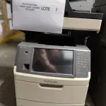 LOTE 007 - 01 MULTIFUNCIONAL MONO LASER_LEXMARK MX711DHE; 01 MULTIFUNCIONAL COLOR LASER_LEXMARK X792DE (NO ESTADO)