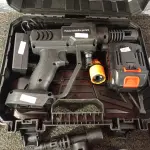 LOTE 331 - 01 JATO DE ALTA PRESSÃO A BATERIA. (NO ESTADO) ATENÇÃO! FAZER A VISITAÇÃO ANTES DE ARREMATAR, NÃO SABEMOS SE FUNCIONA. LEILÃO NÃO TEM GARANTIA E NEM DEVOLUÇÃO, SUJEITO A POSSÍVEIS AVARIAS VISÍVEIS/OCULTAS E/OU AUSÊNCIA DE COMPONENTES.