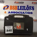 LOTE 440 - 01 GPS JUNIPER MESA COM MALETA. (NO ESTADO) ATENÇÃO! FAZER A VISITAÇÃO ANTES DE ARREMATAR, NÃO SABEMOS SE FUNCIONA. LEILÃO NÃO TEM GARANTIA E NEM DEVOLUÇÃO, SUJEITO A POSSÍVEIS AVARIAS VISÍVEIS/OCULTAS E/OU AUSÊNCIA DE COMPONENTES.