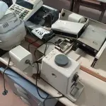 LOTE 410 - 01 LOTE COM MATERIAIS DIVERSOS. (NO ESTADO) ATENÇÃO! FAZER A VISITAÇÃO ANTES DE ARREMATAR, NÃO SABEMOS SE FUNCIONA. LEILÃO NÃO TEM GARANTIA E NEM DEVOLUÇÃO, SUJEITO A POSSÍVEIS AVARIAS VISÍVEIS/OCULTAS E/OU AUSÊNCIA DE COMPONENTES.